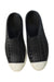 A Black Slip Ons from Native Shoes in size 14Y for neutral. (Back View)