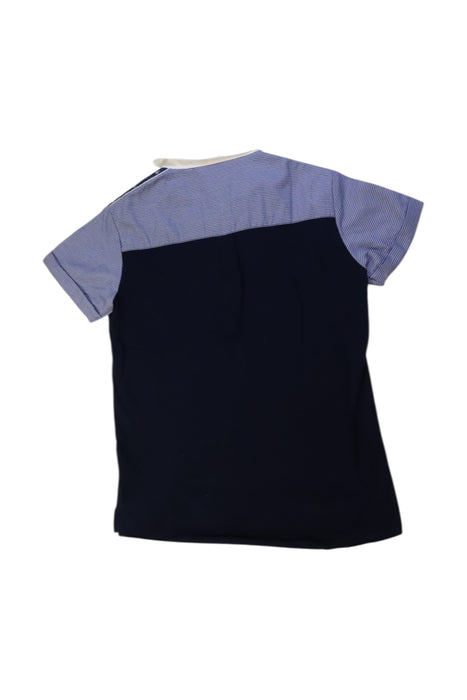 A Navy Short Sleeve Polos from Nicholas & Bears in size 12Y for boy. (Back View)