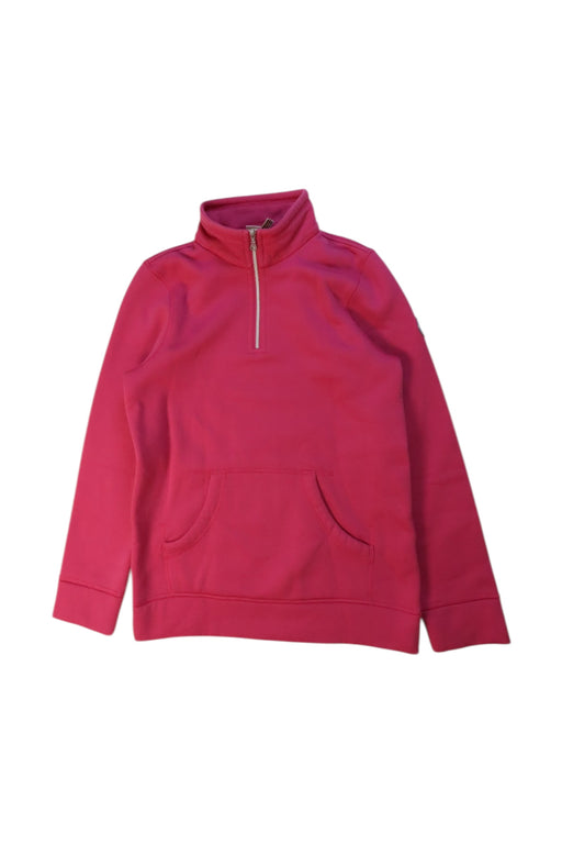 A Pink Zippered Sweatshirts from Aigle in size 12Y for girl. (Front View)