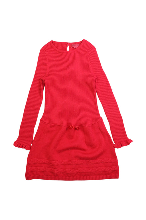 A Red Sweater Dresses from Nicholas & Bears in size 4T for girl. (Front View)