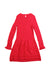 A Red Sweater Dresses from Nicholas & Bears in size 4T for girl. (Back View)