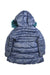 A Blue Puffer/Quilted Coats & Outerwear from I Pinco Pallino in size 4T for girl. (Back View)