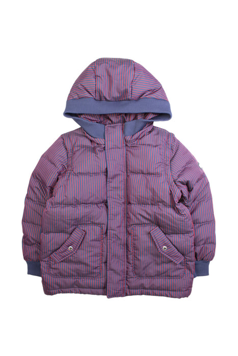 A Purple Puffer/Quilted Coats & Outerwear from Nicholas & Bears in size 8Y for girl. (Front View)