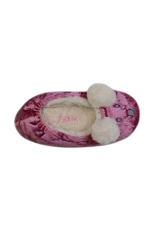 A Pink Slippers from Boden in size 4T for girl. (Front View)