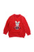 A Red Long Sleeve Tops from Nicholas & Bears in size 6T for girl. (Front View)