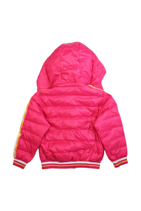 A Pink Puffer/Quilted Coats & Outerwear from Diesel in size 6T for girl. (Back View)