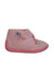A Pink Booties from Petit Bateau in size 12-18M for girl. (Front View)