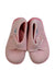 A Pink Booties from Petit Bateau in size 12-18M for girl. (Back View)