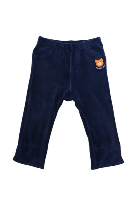 A Navy Casual Pants from Hot Biscuits Mikihouse in size 18-24M for girl. (Front View)