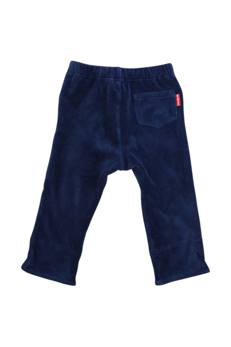 A Navy Casual Pants from Hot Biscuits Mikihouse in size 18-24M for girl. (Back View)