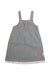 A Grey Sleeveless Dresses from Moulin Roty in size 3T for girl. (Front View)