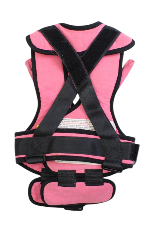 A Pink Baby Carriers from RideSafer in size 2T for girl. (Front View)