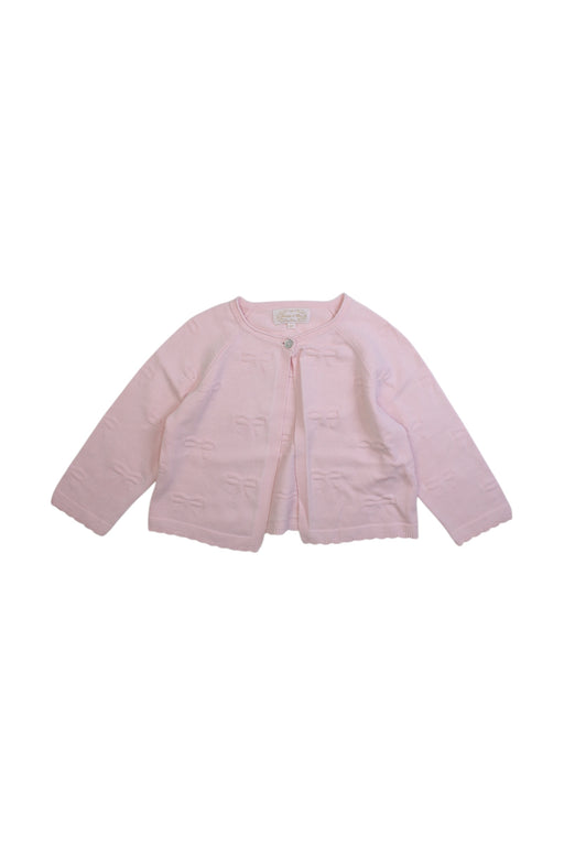 A Pink Cardigans from Nicholas & Bears in size 6T for girl. (Front View)