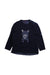 A Navy Long Sleeve Shirts from Nicholas & Bears in size 6T for girl. (Front View)