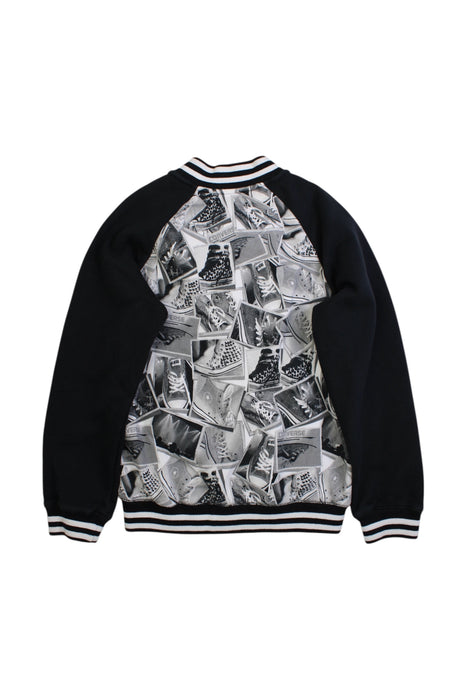 A Multicolour Hooded Sweatshirts from Converse in size 10Y for girl. (Back View)