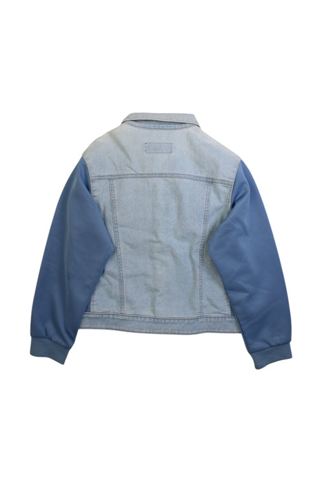 A Blue Long Sleeve Shirts from Comme Ca Ism in size 8Y for girl. (Back View)