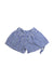 A Blue Shorts from Monnalisa in size 8Y for girl. (Back View)