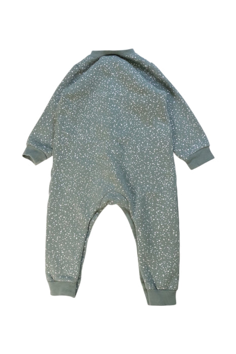 A Green Long Sleeve Rompers from Rylee + Cru in size 12-18M for neutral. (Back View)