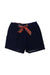 A Navy Shorts from As Know As Ponpoko in size 4T for girl. (Front View)