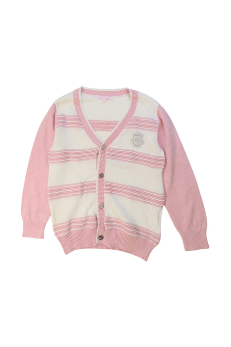 A Pink Cardigans from Nicholas & Bears in size 4T for girl. (Front View)