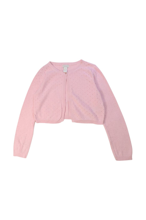 A Pink Cardigans from Monsoon in size 7Y for girl. (Front View)