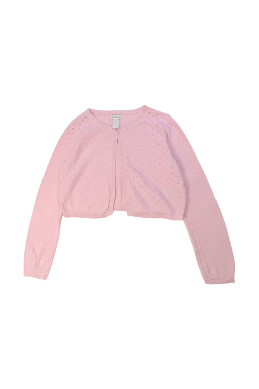 A Pink Cardigans from Monsoon in size 7Y for girl. (Front View)
