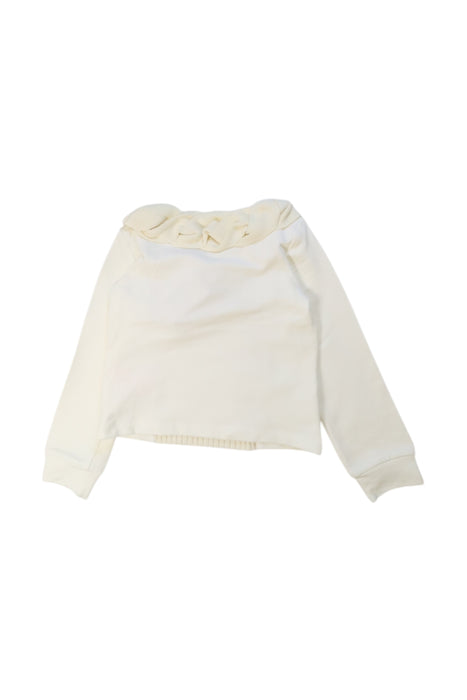 A White Knit Sweaters from Nicholas & Bears in size 6T for girl. (Back View)