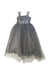 A Grey Sleeveless Dresses from Paisley of London in size 4T for girl. (Front View)