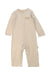 A Beige Onesies from Natures Purest in size 3-6M for neutral. (Front View)
