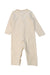 A Beige Long Sleeve Bodysuits from Natures Purest in size 3-6M for neutral. (Back View)