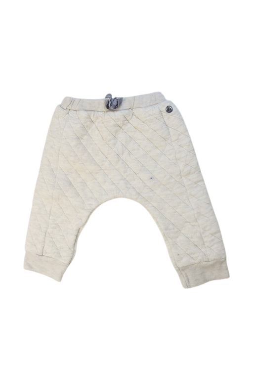 A Beige Sweatpants from Petit Bateau in size 6-12M for neutral. (Front View)