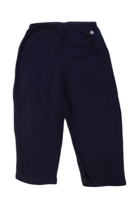 A Navy Casual Pants from Petit Bateau in size 18-24M for neutral. (Front View)