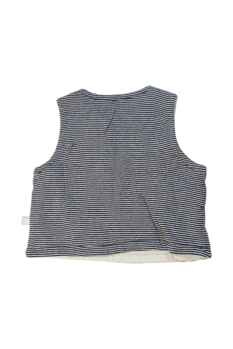 A Navy Outerwear Vests from Petit Bateau in size 18-24M for neutral. (Back View)