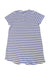 A Blue Short Sleeve Rompers from Petit Bateau in size 3-6M for boy. (Back View)
