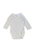 A White Long Sleeve Bodysuits from Petit Bateau in size 3-6M for neutral. (Front View)