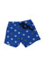 A Blue Shorts from Petit Bateau in size 12-18M for boy. (Front View)
