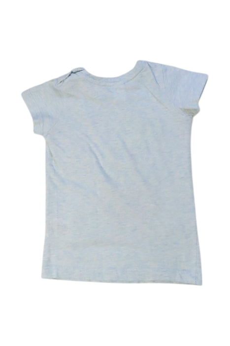 A Green Short Sleeve T Shirts from Seed in size 6-12M for boy. (Back View)