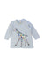 A Blue Long Sleeve Tops from Seed in size 3-6M for boy. (Front View)