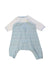 A Blue Long Sleeve Rompers from Familiar in size 3-6M for boy. (Front View)
