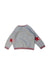 A Grey Crewneck Sweatshirts from The Little White Company in size 6-12M for boy. (Back View)