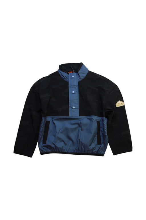 A Black Rain Jackets from Moody Tiger in size 4T for boy. (Front View)