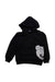 A Black Hooded Sweatshirts from Moschino in size 5T for boy. (Front View)