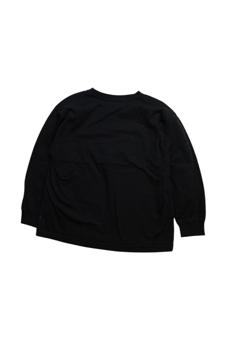 A Black Long Sleeve T Shirts from XLARGE Kids in size 5T for boy. (Back View)