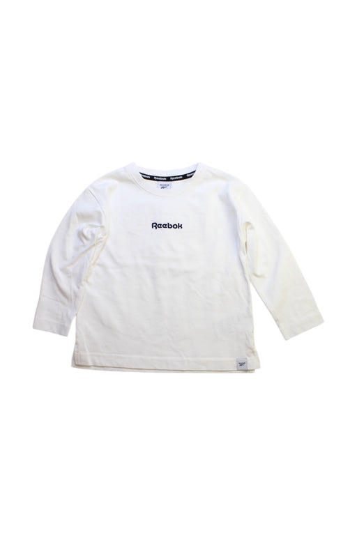 A White Long Sleeve T Shirts from Reebok in size 3T for boy. (Front View)