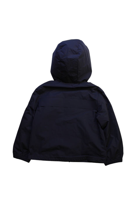 A Navy Puffer/Quilted Coats & Outerwear from Moncler in size 5T for boy. (Back View)