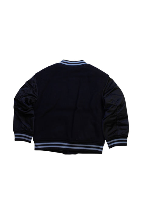 A Navy Lightweight Jackets from Emporio Armani in size 4T for boy. (Back View)