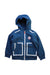 A Blue Rain Jackets from Jacadi in size 5T for boy. (Front View)