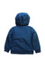 A Blue Rain Jackets from Jacadi in size 5T for boy. (Back View)