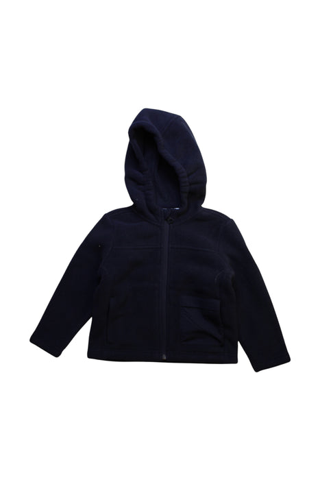 A Navy Hooded Sweatshirts from Aigle in size 4T for boy. (Front View)