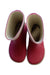 A Pink Rain Boots from Aigle in size 4T for girl. (Back View)